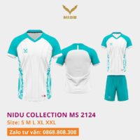 Bộ quần áo NIDU COLLECTION MS 2124 chính hãng nhiều màu xanh ngọc