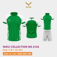 Bộ quần áo NIDU COLLECTION MS 2124 chính hãng nhiều màu xanh ngọc