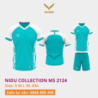 Bộ quần áo NIDU COLLECTION MS 2124 chính hãng nhiều màu xanh ngọc