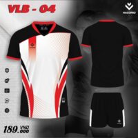 Bộ quần áo bóng chuyền nam nữ Hacorio VLB 04 chính hãng vải Dri Fit nhiều màu hồng