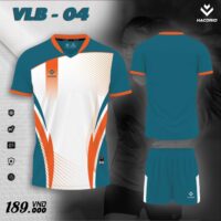 Bộ quần áo bóng chuyền nam nữ Hacorio VLB 04 chính hãng vải Dri Fit nhiều màu hồng