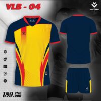 Bộ quần áo bóng chuyền nam nữ Hacorio VLB 04 chính hãng vải Dri Fit nhiều màu hồng