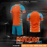 Bộ quần áo bóng đá CP Sport PANDORA vải mè CP chính hãng nhiều màu trắng 1