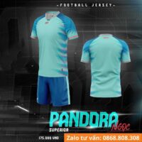 Bộ quần áo bóng đá CP Sport PANDORA vải mè CP chính hãng nhiều màu trắng 1
