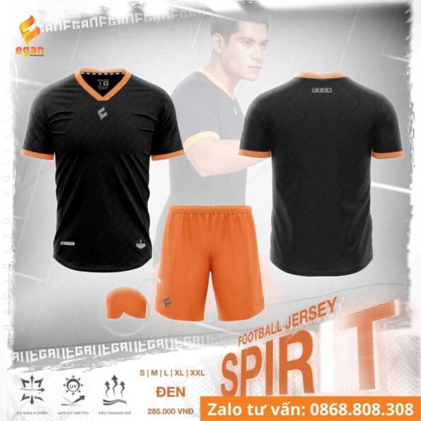 Bộ quần áo bóng đá Egan SPIRIT Vải Recycled Polyester cao cấp chính hãng nhiều màu