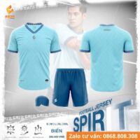 Bộ quần áo bóng đá Egan SPIRIT Vải Recycled Polyester cao cấp chính hãng nhiều màu đen 1