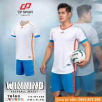 Bộ quần áo bóng đá CP Sport WINNING vải thun lạnh chính hãng nhiều màu hồng 2