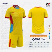 Bộ quần áo bóng đá CR Sport CAMO chính hãng nhiều màu xanh navy