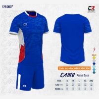 Bộ quần áo bóng đá CR Sport CAMO chính hãng nhiều màu xanh navy