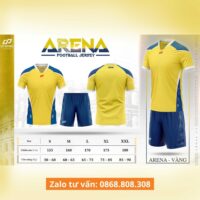 Bộ quần áo bóng đá Egan ARENA size mam vải mè chính hãng nhiều màu trắng