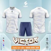Bộ quần áo bóng đá Egan VICTOR Vải E-COOLDRY cao cấp chính hãng nhiều màu vàng 1