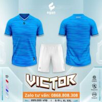 Bộ quần áo bóng đá Egan VICTOR Vải E-COOLDRY cao cấp chính hãng nhiều màu vàng 1