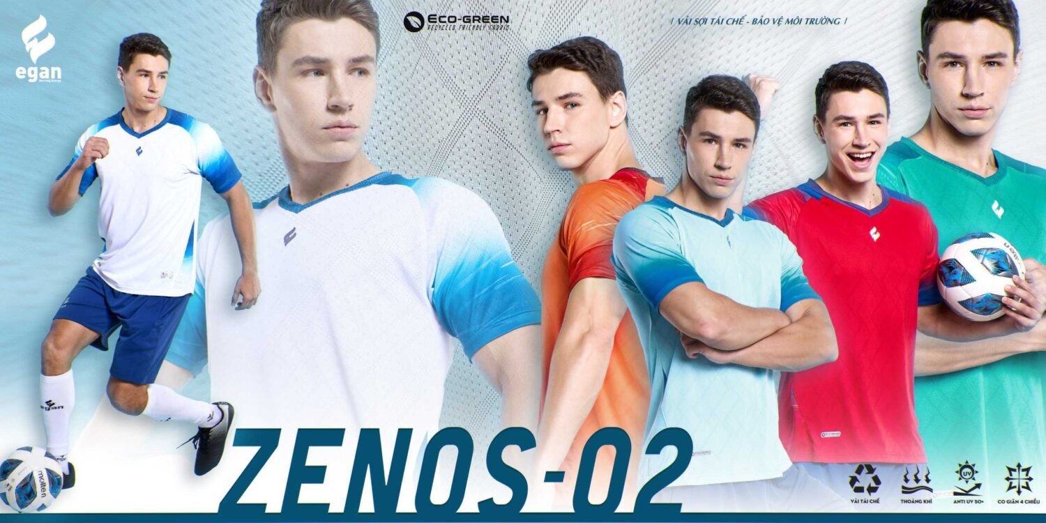 Bo quan ao bong da Egan ZENOS 02 Vai E COOLDRY cao cap chinh hang nhieu mau nguoi