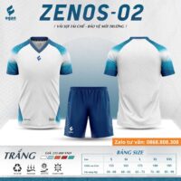 Bộ quần áo bóng đá Egan ZENOS 02 Vải E-COOLDRY cao cấp chính hãng nhiều màu xanh blue 1