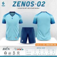 Bộ quần áo bóng đá Egan ZENOS 02 Vải E-COOLDRY cao cấp chính hãng nhiều màu