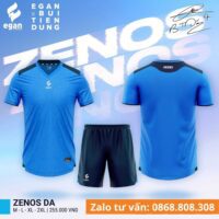 Bộ quần áo bóng đá Egan ZENOS Vải E-COOLDRY cao cấp chính hãng nhiều màu đỏ 1