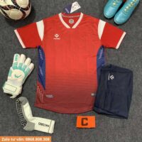 Bộ quần áo bóng đá Hacorio Super Fast 01 chính hãng vải sợi Dri Fit nhiều màu vàng be 1