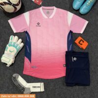 Bộ quần áo bóng đá Hacorio Super Fast 01 chính hãng vải sợi Dri Fit nhiều màu vàng be 1