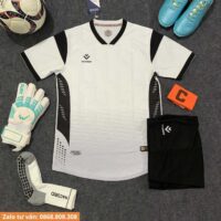 Bộ quần áo bóng đá Hacorio Super Fast 01 chính hãng vải sợi Dri Fit nhiều màu vàng be 1