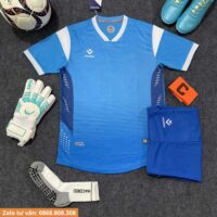 Bộ quần áo bóng đá Hacorio Super Fast 01 chính hãng vải sợi Dri Fit nhiều màu vàng be 1
