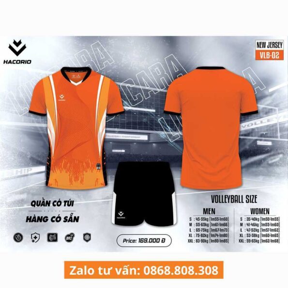 Bộ quần áo bóng đá Hacorio VLB 02 chính hãng vải Dri Fit nhiều màu