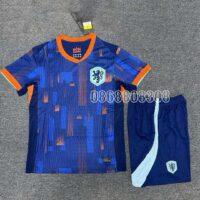 Bộ quần áo bóng đá KNVB đội tuyển Hà Lan sân khách màu xanh 2024 away mặt trước
