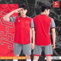Bộ quần áo bóng đá phủi thiết kế Justplay JS – 01 chính hãng nhiều màu trắng 1