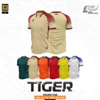 Bộ quần áo bóng đá phủi thiết kế Tiger chính hãng HP-Sport hoạ tiết hổ vằn