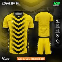 Bộ quần áo bóng đá thiết kế Driff chính hãng Amac nhiều màu hồng