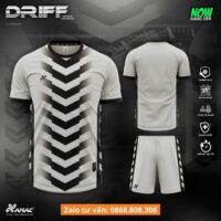 Bộ quần áo bóng đá thiết kế Driff chính hãng Amac nhiều màu hồng