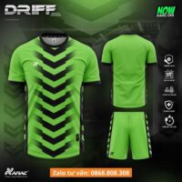 Bộ quần áo bóng đá thiết kế Driff chính hãng Amac nhiều màu hồng