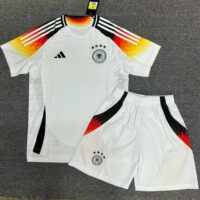 Bộ quần áo đá bóng đội tuyển đức Euro 2024 Germany sân nhà màu trắng spf thái quần trắng