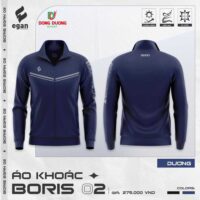 Bộ quần áo khoác Boris 2 Egan chính hãng 2 màu xanh