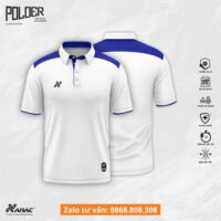 Bộ quần áo polo Amac Polder đồng phục di chuyển nhiều màu xanh blue