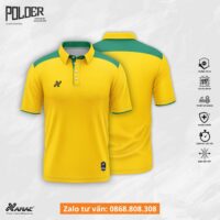 Bộ quần áo polo Amac Polder đồng phục di chuyển nhiều màu xanh blue