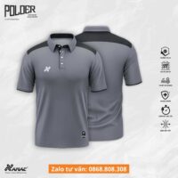 Bộ quần áo polo Amac Polder đồng phục di chuyển nhiều màu xanh blue