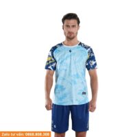Bộ quần áo bóng đá thiết kế Fantasy Egan hoạ tiết tay ngẫu nhiên nhiều màu xanh biển 3