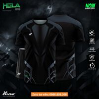 Bộ quần áo bóng đá thiết kế Hela Amac hoạ tiết thương hiệu nữ thần bắc âu nhiều màu đen đỏ 1