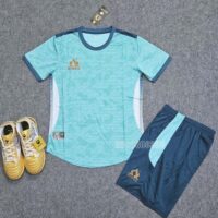 Bộ quần áo thể thao bóng đá ACRRA 02 vải Fex thái nhiều màu xanh ngọc mặt trước