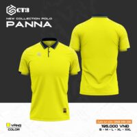 Áo polo ct3 panna có cổ bẻ vải pegan chính hãng giá rẻ nhiều màu