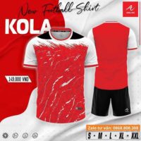 Áo bóng đá Ankling Kola mẫu thiết kế vải thun nhẹ nhiều màu 1
