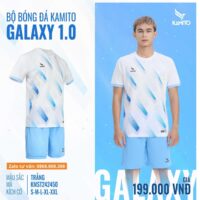 Áo bóng đá Kamito Galaxy 1.0 chính hãng hoạ tiết sao rơi nhiều màu đỏ