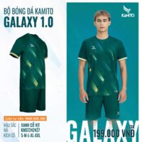 Áo bóng đá Kamito Galaxy 1.0 chính hãng hoạ tiết sao rơi nhiều màu đỏ
