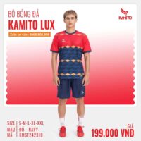 Áo bóng đá Kamito Lux chính hãng nhiều màu đỏ hồng