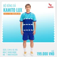Áo bóng đá Kamito Lux chính hãng nhiều màu đỏ hồng