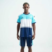 Áo bóng đá Kamito Prematch 2 chính hãng nhiều màu xanh trắng than 1