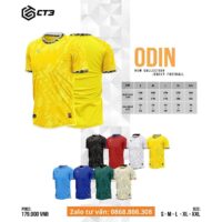 Bộ quần áo bóng đá ct3 odin vải thun rmz fabric mỏng nhẹ chính hãng nhiều màu