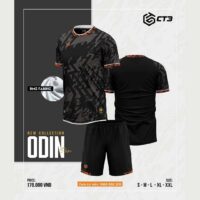 Bộ quần áo bóng đá ct3 odin vải thun rmz fabric mỏng nhẹ chính hãng nhiều màu