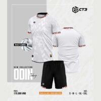Bộ quần áo bóng đá ct3 odin vải thun rmz fabric mỏng nhẹ chính hãng nhiều màu