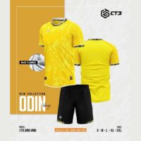 Bộ quần áo bóng đá ct3 odin vải thun rmz fabric mỏng nhẹ chính hãng nhiều màu